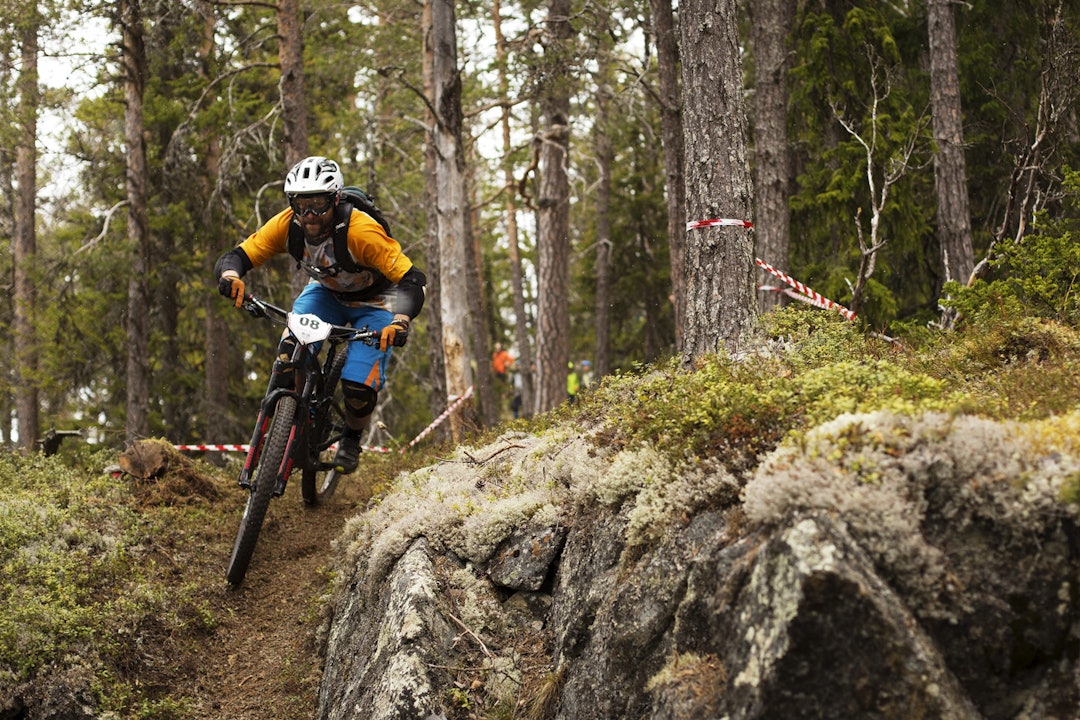 NESTEN: Med noen småfeil her og der, ble det en fjerdeplass i sammendraget på Ove Grøndal. _IPP7197