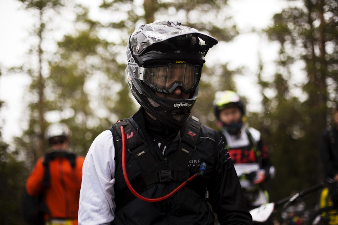 FULLT FOKUS: Even Braaten i en stille stund før start. _IPP7249