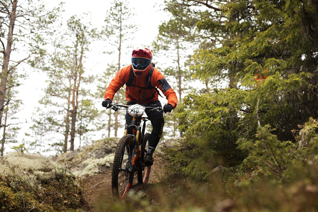 TEKNIKKTRENEREN: Bjørn Ballangrud var på plass med alle sine NTG-disipler. _IPP7227