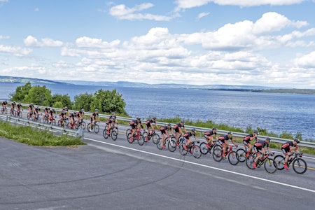 MÅ VENTE TIL 2024: Det blir ikke noe ritt rundt Mjøsa i år. Illustrasjonsfoto: Ola Morken Trønderekspressen går for sin fjerde seier på Trondheim-Oslo