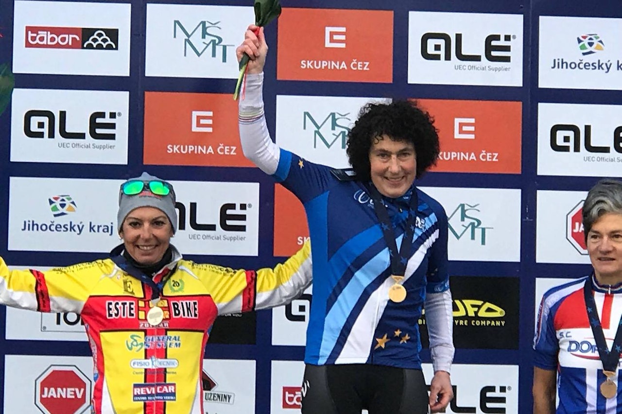 EUROPAMESTER: Gjertrud Bø vant kross-EM i Tsjekkia. Foto: Privat EUROPAMESTER: Gjertrud Bø vant kross-EM i Tsjekkia. Foto: Privat