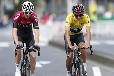 VRAKET! Verken Chris Froome eller Geraint Thomas får kjøre årets Tour de France. Foto: Cor Vos. 