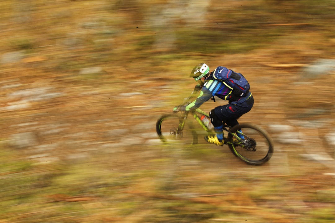 NESTE RUNDE: Peter Lomsdalen, mannen fra Traktor Bike Park er ansvarlig for neste runde i Enduro-serien. Vi gleder oss! _KHK3976