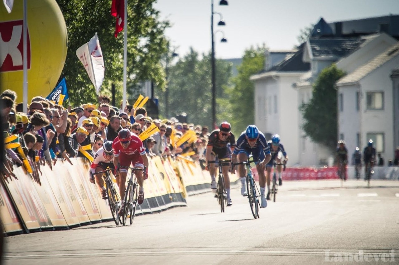 KONGEN OG KRONPRINSENE: Alexander Kristoff vil få tøff konkurranse av Sondre Holst Enger og Kristoffer Halvorsen i Tour des Fjords. Foto: Henrik Alpers/Landevei KONGEN OG KRONPRINSENE: Alexander Kristoff vil få tøff konkurranse av Sondre Holst Enger og Kristoffer Halvorsen i Tour des Fjords. Foto: Henrik Alpers/Landevei