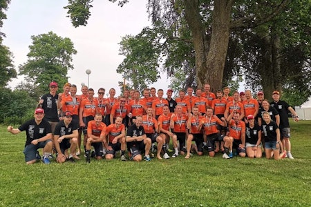 IKKE HELT: Kjekkas syklet 20 minutter saktere enn målsettingen på Vätternrundan og var inne på 6:51:42. Foto: Kjekkas IKKE HELT: Kjekkas syklet 20 minutter saktere enn målsettingen på Vätternrundan og var inne på 6:51:42. Foto: Kjekkas