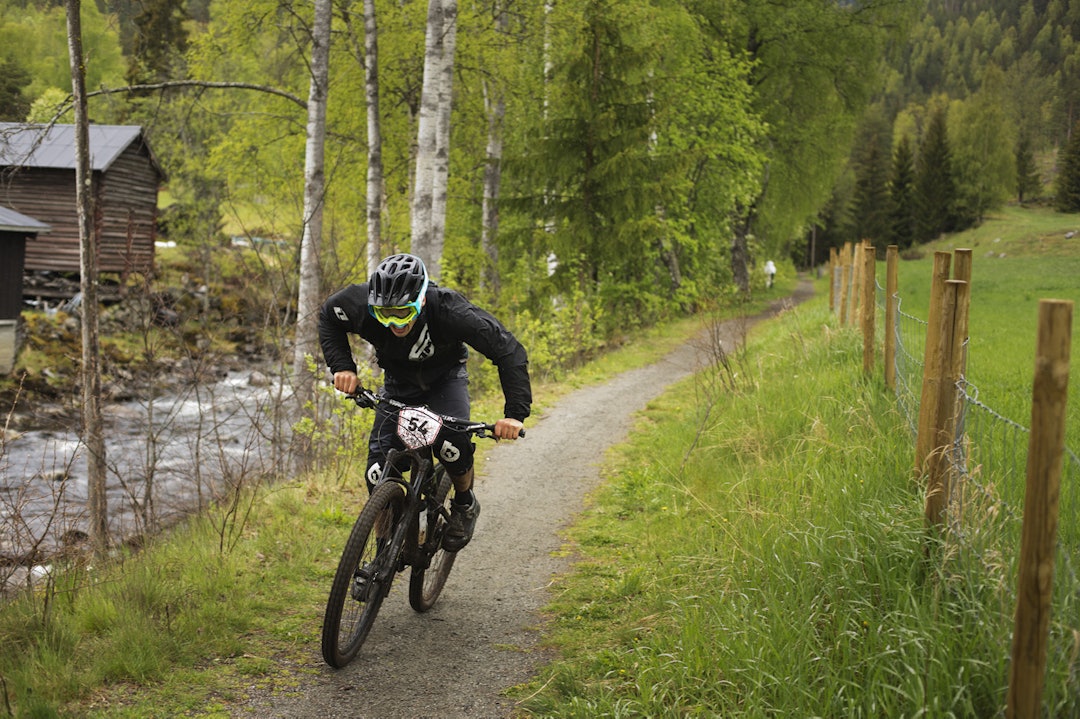 SPURT: Guy Gibbs hiver etter pusten i spurten mot mål. _IPP7722