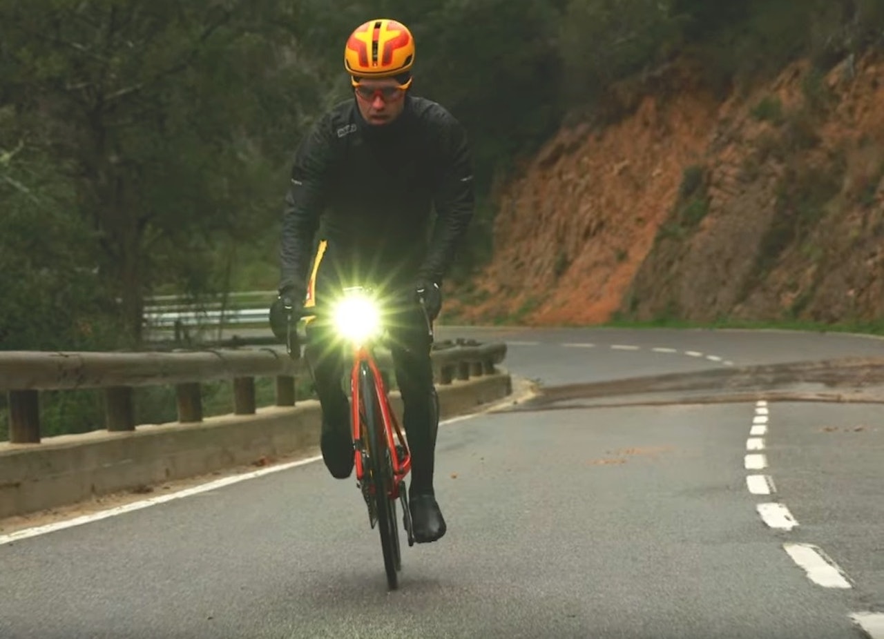 PROFFDRØM: Torjus Sleen er tydelig på målet, sykle på et World Tour-lag i løpet av to år. Skjermdump, «Det neste steget». torjus sleen