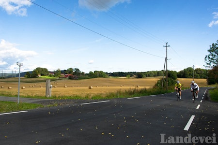 LANDLIG: Klatringen til Bergsåsen ligger landlig til, rett utenfor Sandvika. Foto: Henrik, Alpers. motbakker, landeveissykling, landeveissykling i oslo, norske bakker, bærums tak, klatring, motbakke, motbakkeritt, boc