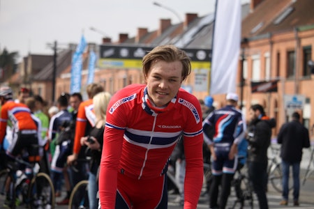 FÅR SJANSEN: Tobias Foss er en av seks ryttere som er tatt ut til Tour de l’Avenir 20. til 27. august. Foto: NCF FÅR SJANSEN: Tobias Foss er en av seks ryttere som er tatt ut til Tour de l’Avenir 20. til 27. august. Foto: NCF