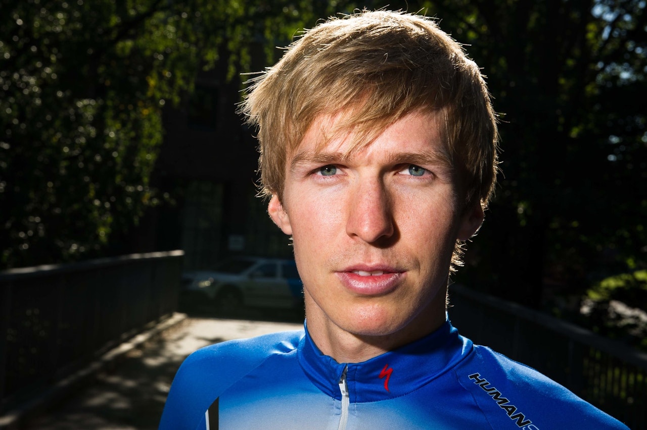 Triatlet og fersk norgesrekordholder Allan Hovda. Foto: Henrik Alpers
