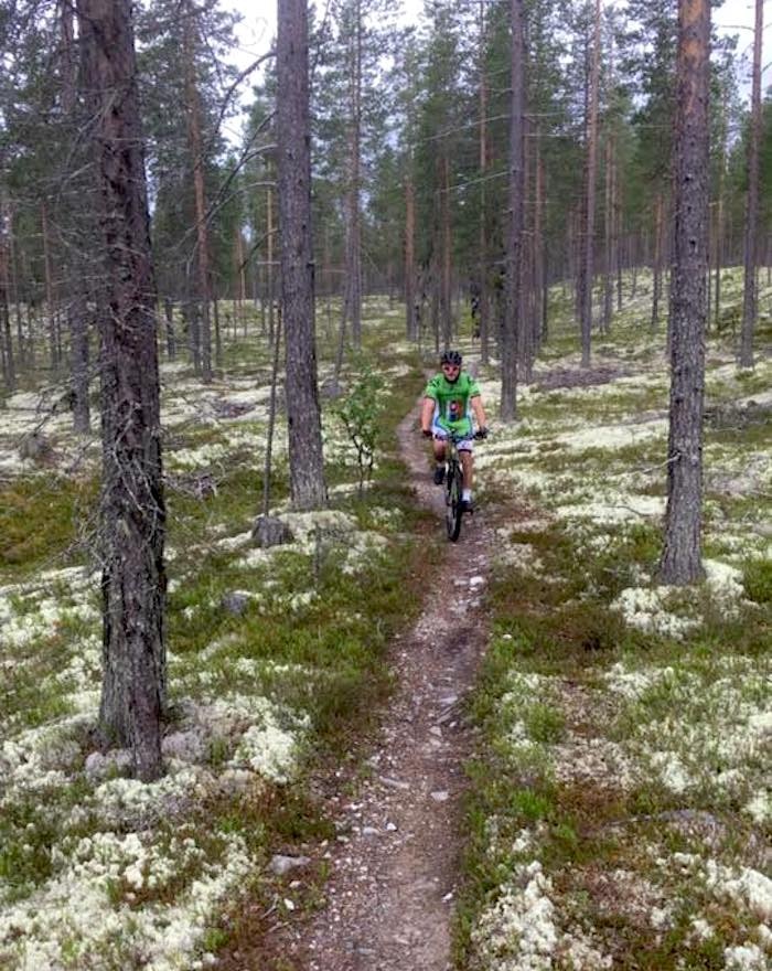 Det skal bli mye slik sti når Moratråkket utvider med ultra. Foto: Tore Sandberg Moratråkket Tore Sandberg 700x