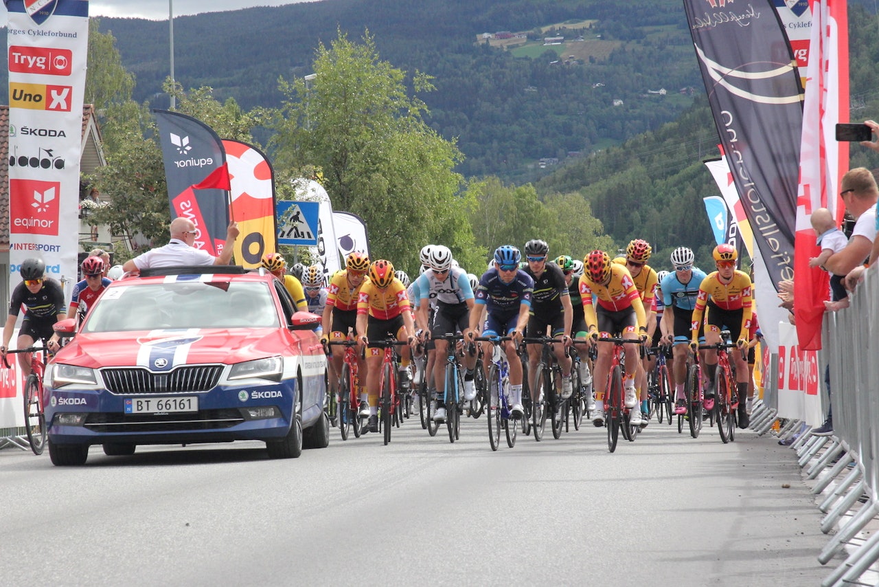 TOUR TE FJELLS: I dag starter det fire dager lange etapperittet i Hallingdal og Valdres, som både er sesongens første proffritt i Norge og Norgescupåpning. Foto: Ingeborg Scheve Tour te Fjells 2020 live-sendinger