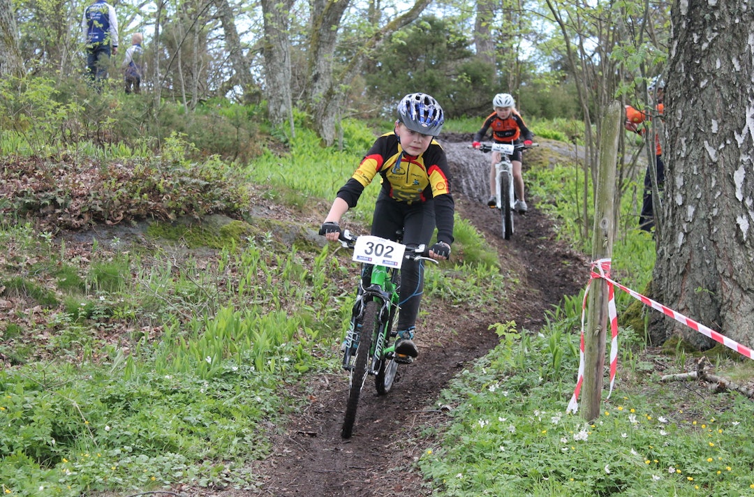Løyper med ulike elementer sørger for rikelig med utfordringer. Sparebank1 terreng Cup 2 - Foto Nanset IF