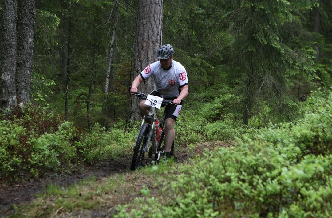 BURGERKONGEN: Alle som fullfører Elgrittet får elgburger i mål. Foto: Elgrittet Elgrittet - foto Elgrittet