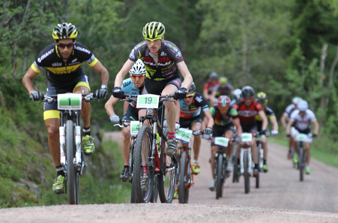 Med status som Norgescup, mastercup og seedingsritt til fem store, er det mange om beinet i Montebellorittet. Her fra 2013 med Håkon Austad (til venstre) og Lars Granberg i front. Foto: Espen Olsen Håkon Austad - Lars Granberg 19 - Montebellorittet 2013 - Foto Espen Olsen 1400x924