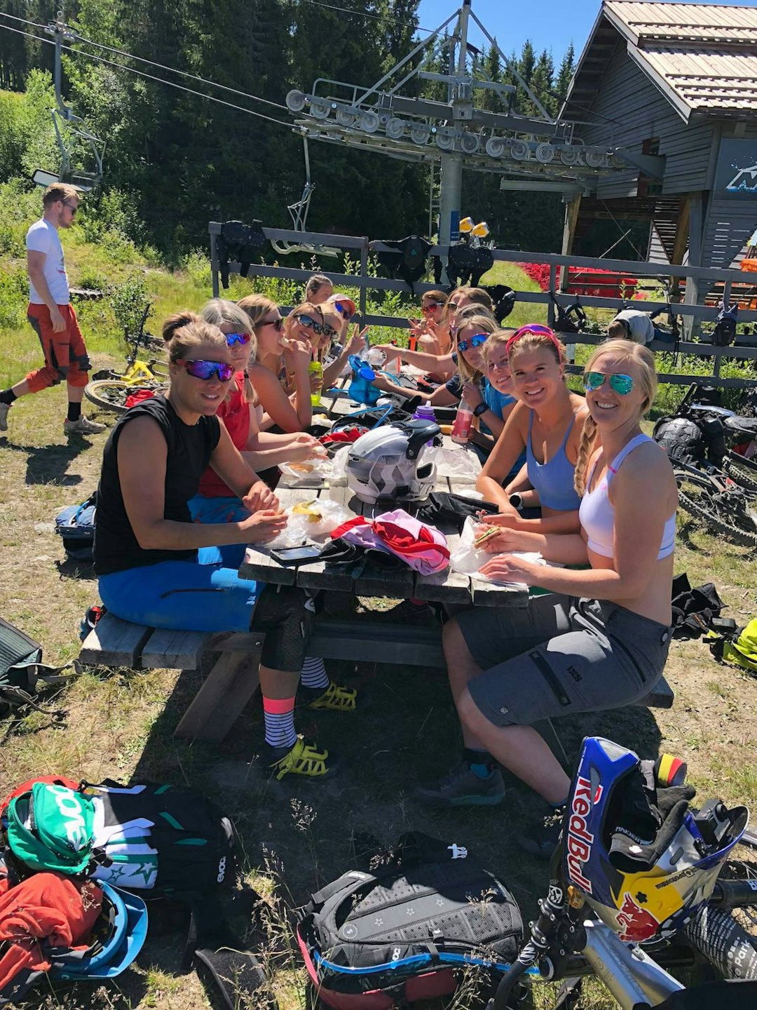 Hafjell jentecamp 2018 lunch - Linn Cecilie Mæhlum 1200x