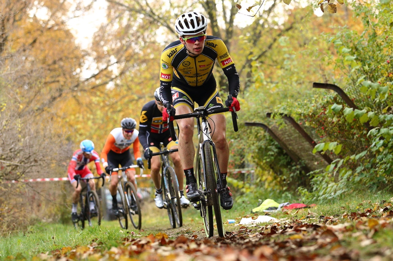 Fredrik Haraldseth holdt lufta i hjulene på Voldsløkka og vant med over et halvt minutts margin. Foto: Ola Morken Fredrik Haraldseth holdt lufta i hjulene på Voldsløkka og vant med over et halvt minutts margin. Foto: Ola Morken
