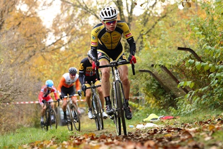 Fredrik Haraldseth holdt lufta i hjulene på Voldsløkka og vant med over et halvt minutts margin. Foto: Ola Morken Fredrik Haraldseth holdt lufta i hjulene på Voldsløkka og vant med over et halvt minutts margin. Foto: Ola Morken