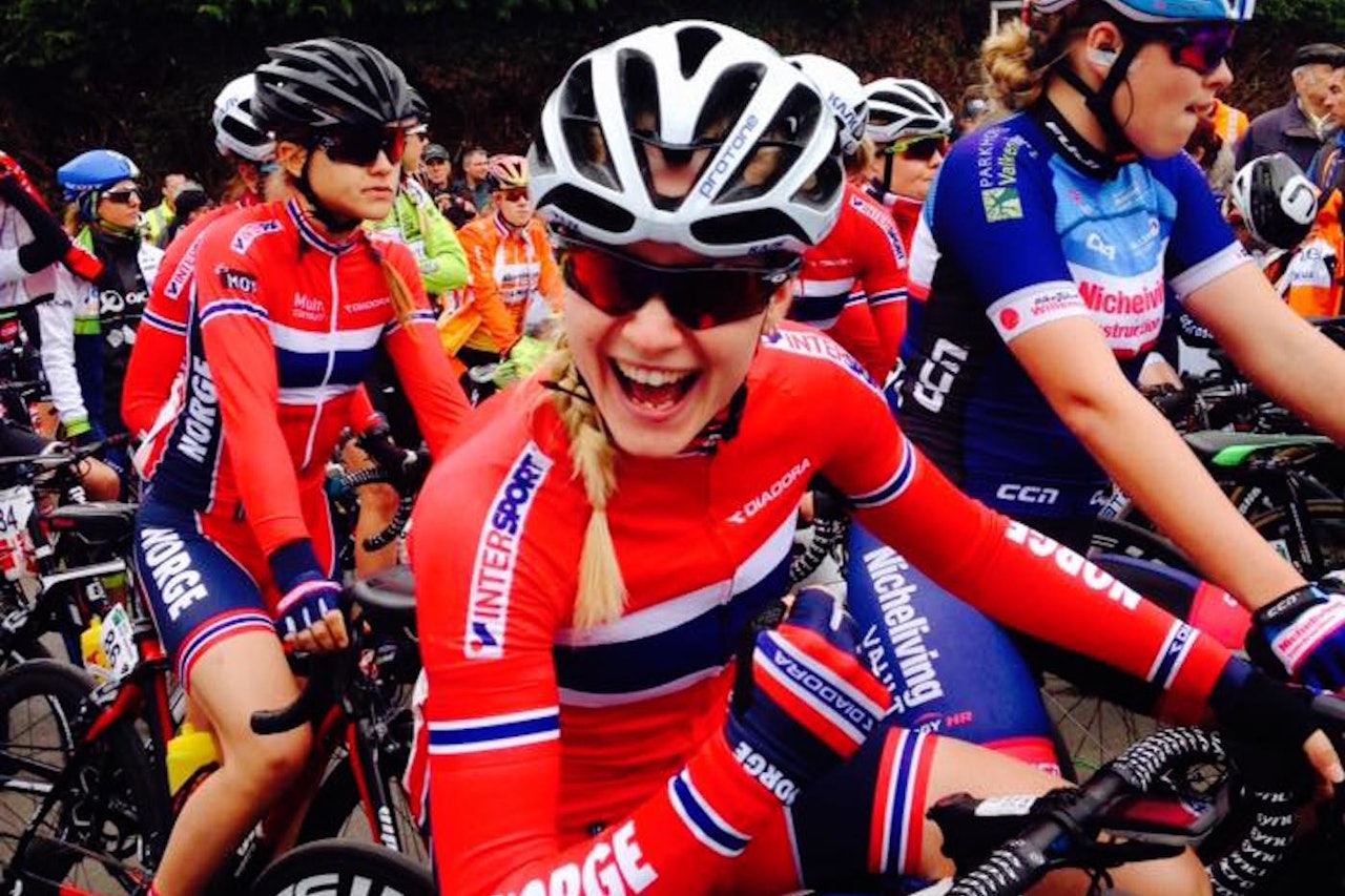 LANDSLAGSOPPDRAG: Miriam Bjørnsrud er en av seks jenter i Norges tropp til Internationale Thüringen Rundfahrt der Frauen. Foto: Rosa Sørlie/NCF LANDSLAGSOPPDRAG: Miriam Bjørnsrud er en av seks jenter i Norges tropp til Internationale Thüringen Rundfahrt der Frauen. Foto: Rosa Sørlie/NCF