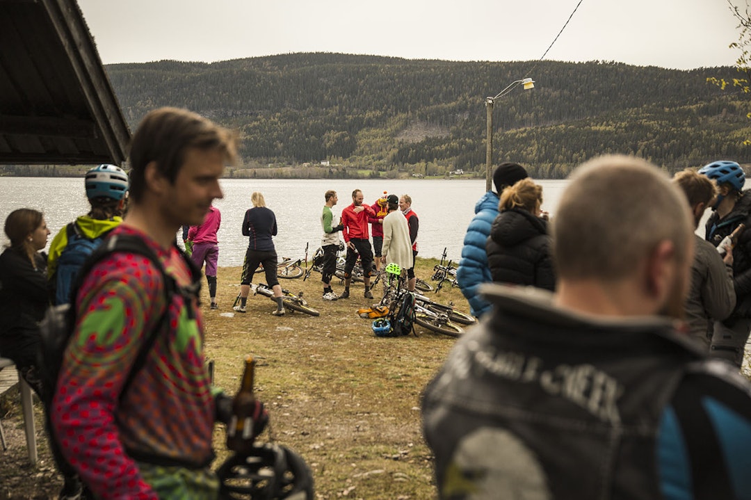 Det ble servert øl etter enduro konkurransen. IMG_5763
