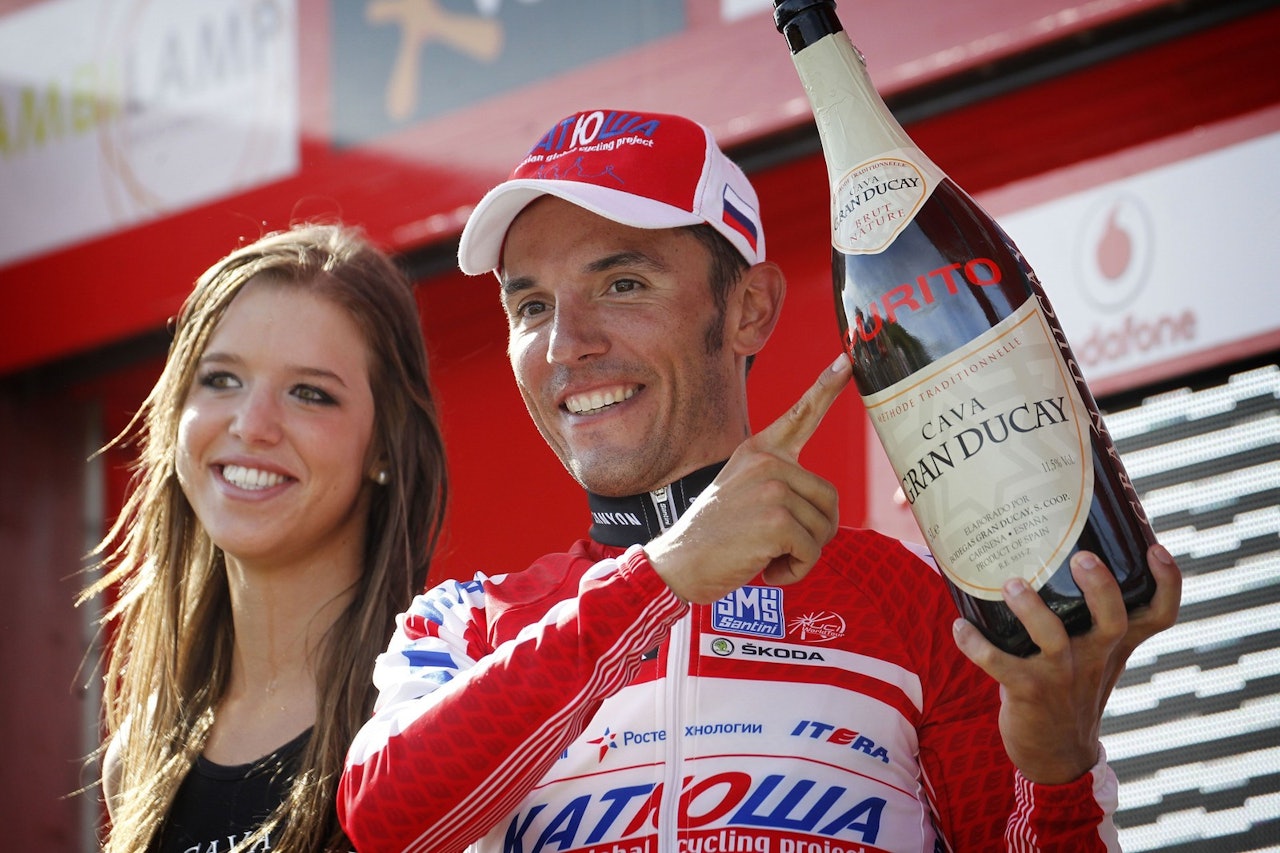 TILBAKE I RØDT: Joaquim Rodriguez har aldri vunnet et treukersritt, kan han endelig klare det i årets Vuelta? Foto: Cor Vos. 