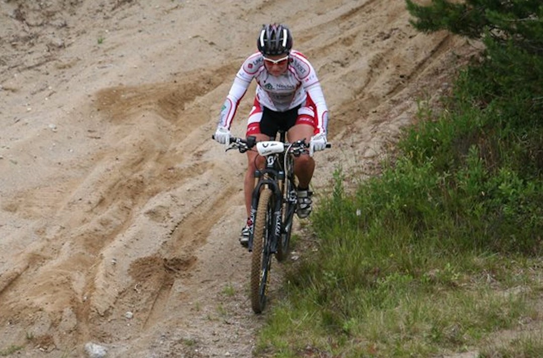 TRIPPELVINNER? Hildegunn Gjertrud Hovdenak tar hattrick i Frænarittet om hun vinner på torsdag. Foto: Frænarittet Hildegunn G Hovdenak Frænarittet 2014 - Foto Frænarittet 1400x924