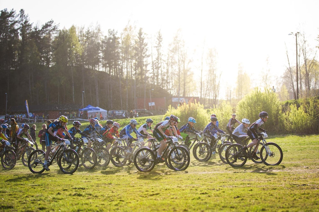 I GANG: Starten har gått og det tråkkes til. (foto: Snorre Veggan) ubcup-3465a