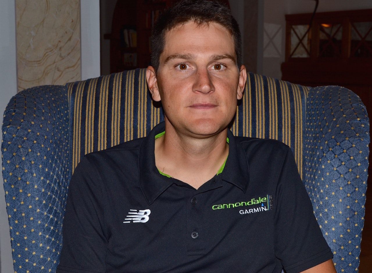 ELOKVENT: Ted King er en proffsyklist som kan snakke for seg. Foto: Marcus Liebold. ELOKVENT: Ted King er en proffsyklist som kan snakke for seg. Foto: Marcus Liebold.