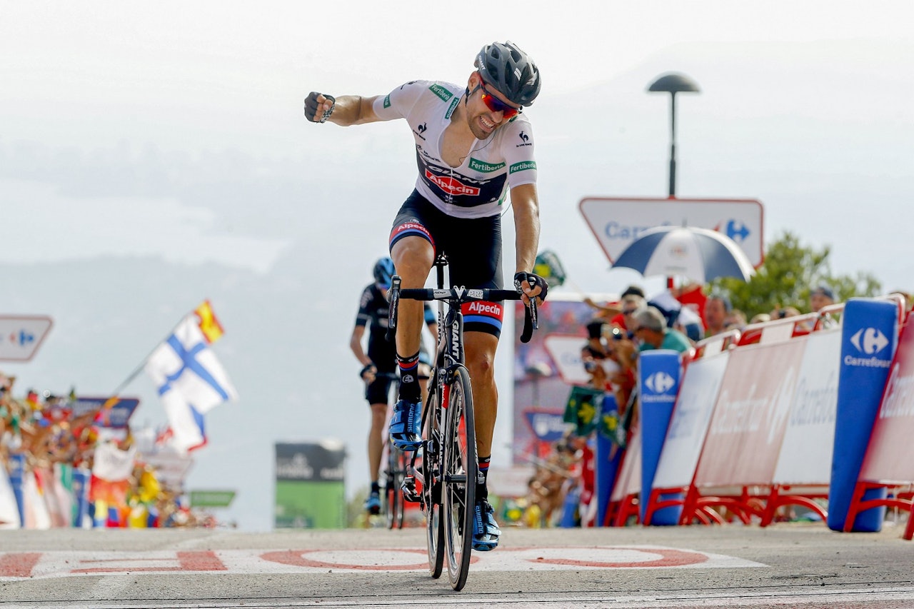 EN NY STJERNE: Tom Dumoulin har imponert stort under årets Vuelta a Espana. Foto: Cor Vos. 