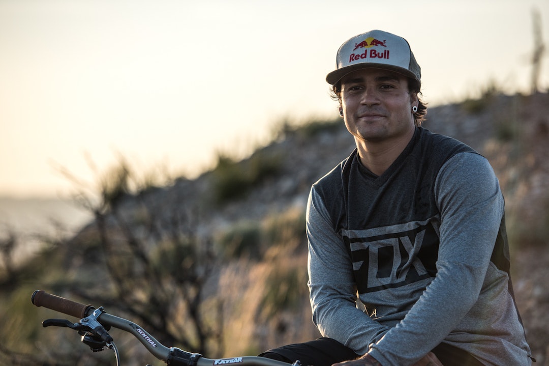 Red Bull Rampage-vinner Andreu Lacondeguy er instruktør og guide på vår lesertur til Andorra i august. Foto: Fri Flyt Leserturer Andreu Lacondeguy - Foto Fri Flyt Leserturer 1400x933