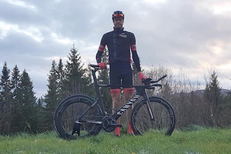 MYE PROVIANT: Jon Andreas Klokkehaug skusler ikke med maten når han er på langtur.  MYE PROVIANT: Jon Andreas Klokkehaug skusler ikke med maten når han er på langtur.