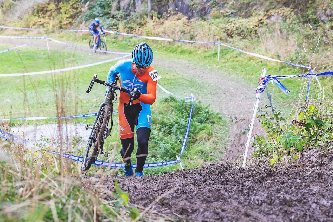 OVERLEGEN: Emil Hasund Eid vant Føyka-kross Pokal med over 45 sekunders margin. Foto: Ola Morken