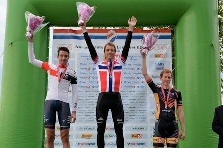 SEIERSVANT: Edvald Boasson Hagen sikret seg sin åttende NM-tittel på tempo. Foto: Marcus Liebold SEIERSVANT: Edvald Boasson Hagen sikret seg sin åttende NM-tittel på tempo. Foto: Marcus Liebold