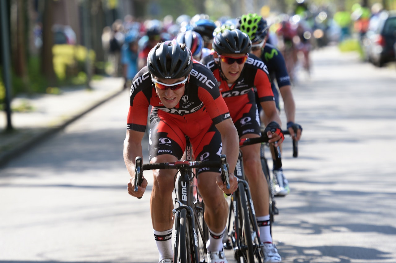 BMC-DOBBEL: I går vant Ben Hermans, i dag vant Silvan Dillier, men sammenlagtseieren glapp for BMC. Foto: Cor Vos. 