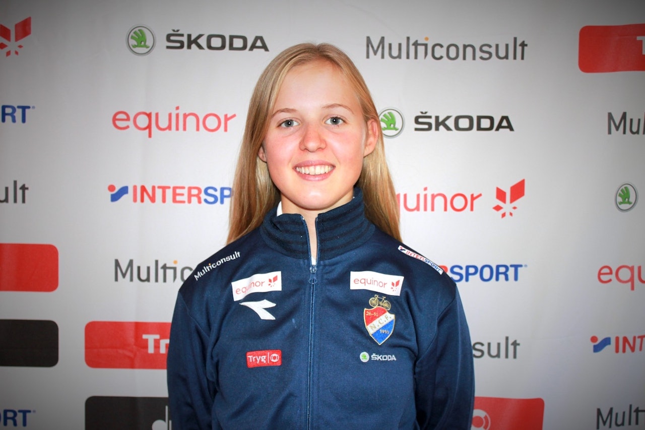 TOPP 10: Silje Mathisen kom på niendeplass i juniorjentenes VM-fellesstart i Yorkshire. Foto: NCF TOPP 10: Silje Mathisen kom på niendeplass i juniorjentenes VM-fellesstart i Yorkshire. Foto: NCF