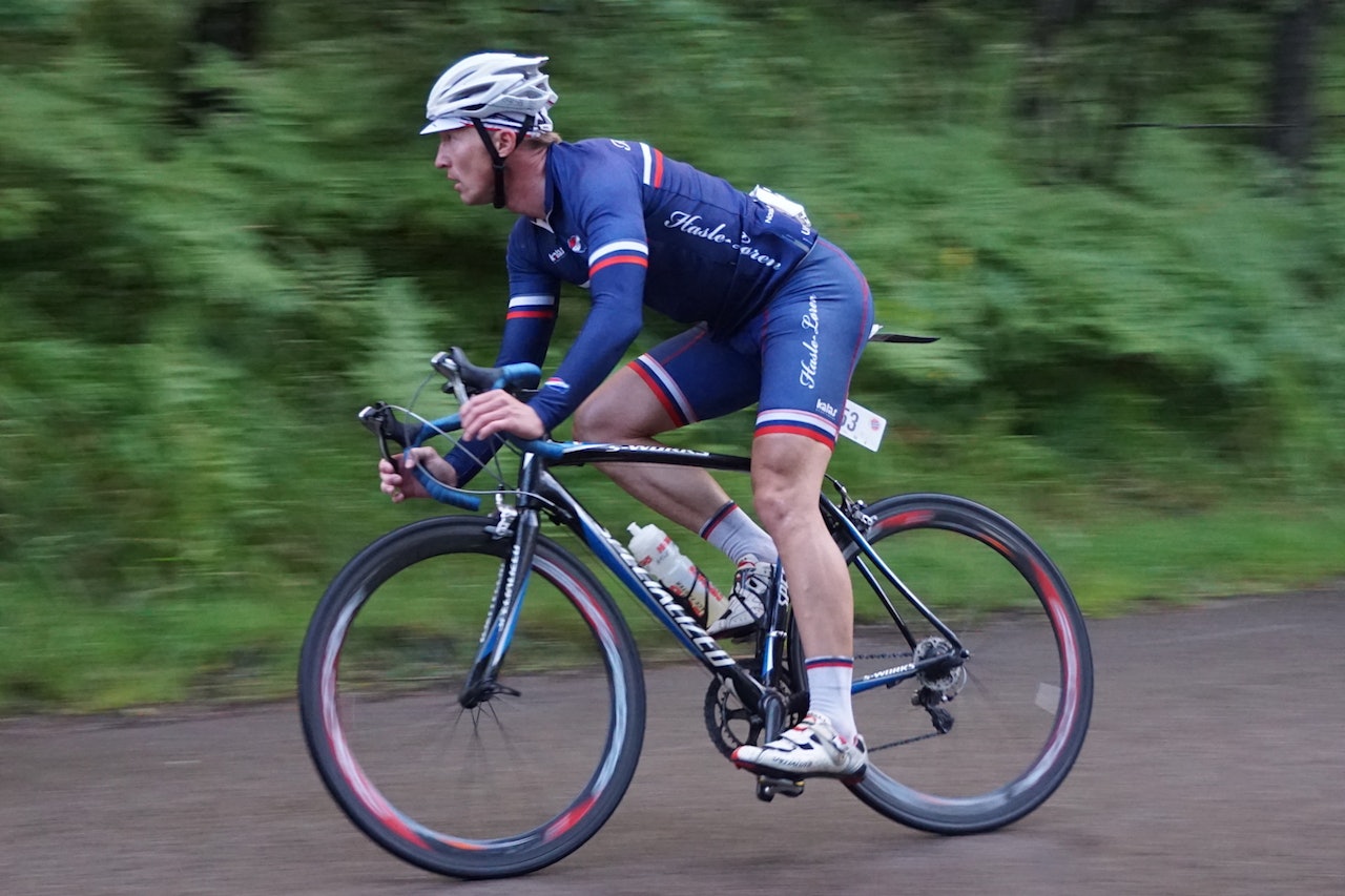 VM-KLAR: Atle Thoresen sykler sitt andre masters-VM denne helga. Foto: Bjørn Saksberg