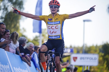 LEDER: Marianne Vos (CCC-Liv) leder Ladies Tour of Norway med 19 sekunders margin i forkant av siste etappe, som går i morgen. Foto: Cor Vos LEDER: Marianne Vos (CCC-Liv) leder Ladies Tour of Norway med 19 sekunders margin i forkant av siste etappe, som går i morgen. Foto: Cor Vos
