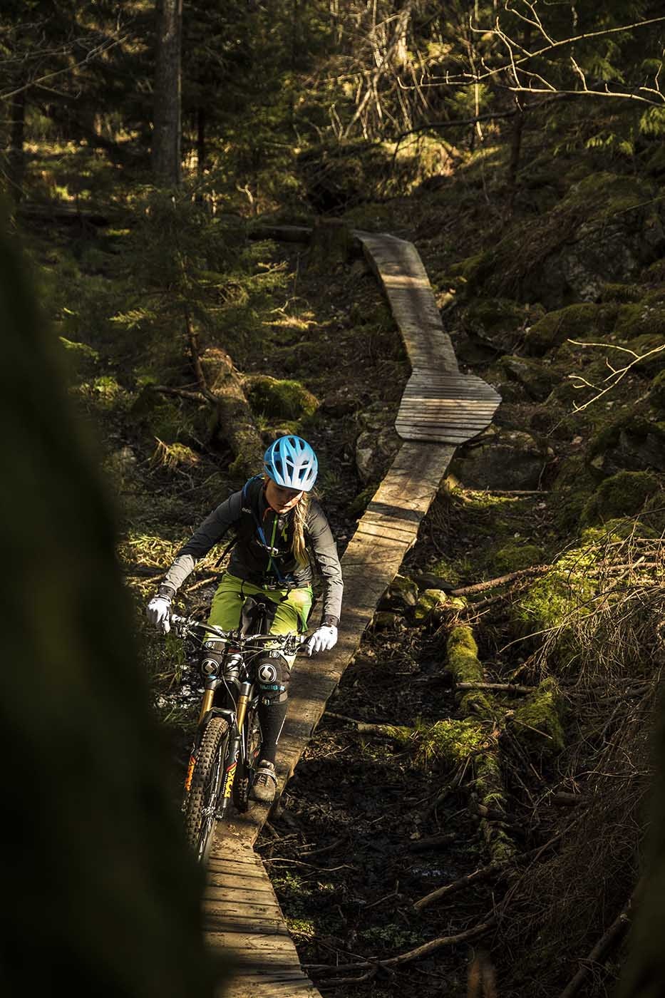 TREVIRKE: Broer er lagt over spesielt våte stipartier. IMG_4570 copy