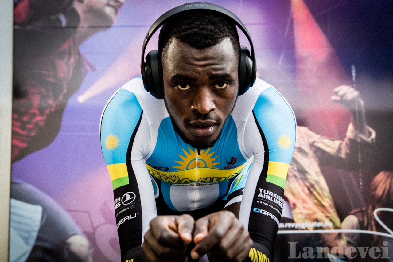 MERITTERT: Valens Ndayisenga har vunnet Tour of Rwanda to ganger, og VM-tempoen er en del av oppkjøringen for å vinne igjen. Foto: Marcus Liebold.