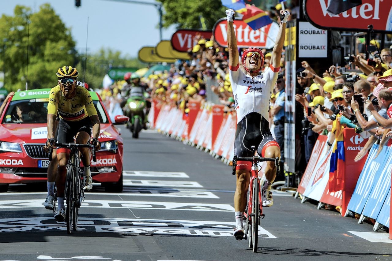 BEST IGJEN: John Degenkolb vant sin første etappe i Tour de France, men sin andre «Paris-Roubaix»-seier. Foto: Cor Vos. 