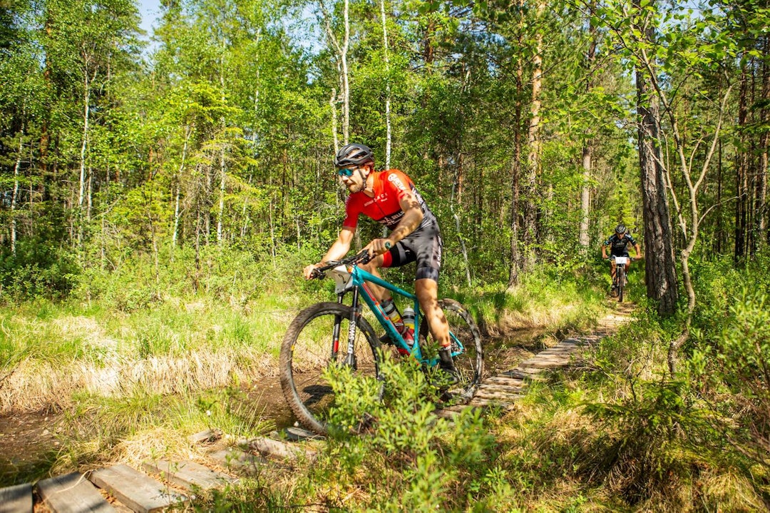 Kristoffer Ylven Westgaard vant Elgrittet etter å ha satt terrengeliten på plass i deres egen lekegrind. Foto: Pål Westgaard Kristoffer Ylven Westgaard - Elgrittet 2018 - Pål Westgaard 1400x933