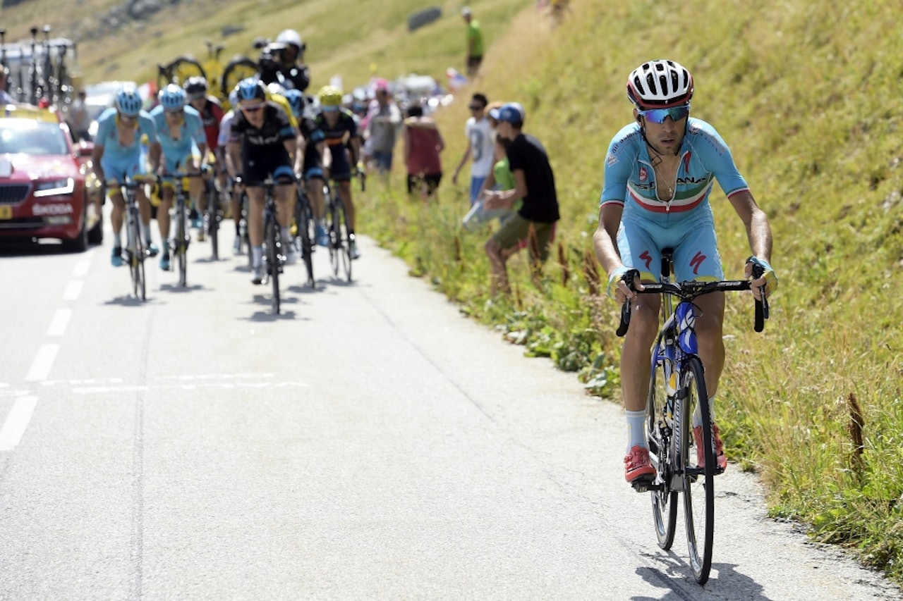 OPPTUR: Vincenzo Nibali tok en oppløftende etappeseier på dagens tøffe klatreetappe. Foto: Cor Vos