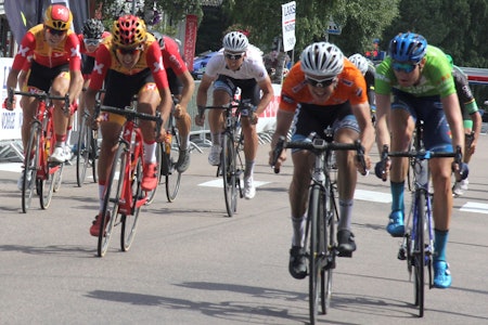 LEDER NORGESCUPEN: Etter dagens spurtseier og helgas innsats i Tour de Hallingdal, leder Kristian Aasvold sammenlagt i Norgescupen når ett ritt gjenstår. Foto: Ingeborg Scheve LEDER NORGESCUPEN: Etter dagens spurtseier og helgas innsats i Tour de Hallingdal, leder Kristian Aasvold sammenlagt i Norgescupen når ett ritt gjenstår. Foto: Ingeborg Scheve