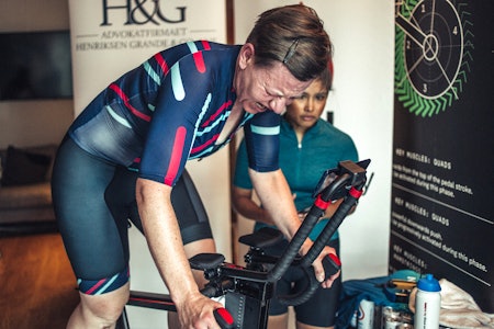 WATTSTERK: Adelheid Huuse tråkket mer watt en proffjentene under wattmesterskapet på Vulkan i mai. Foto: Marte Vike Arnesen WATTSTERK: Adelheid Huuse tråkket mer watt en proffjentene under wattmesterskapet på Vulkan i mai. Foto: Marte Vike Arnesen