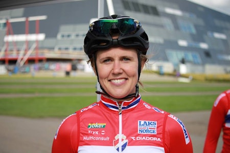 VM-KLAR: Tidligere i dag kom beskjeden om at Ingrid Moe skal representere Norge under fellesstarten i Bergen-VM. Foto: Norges Cykleforbund. 
