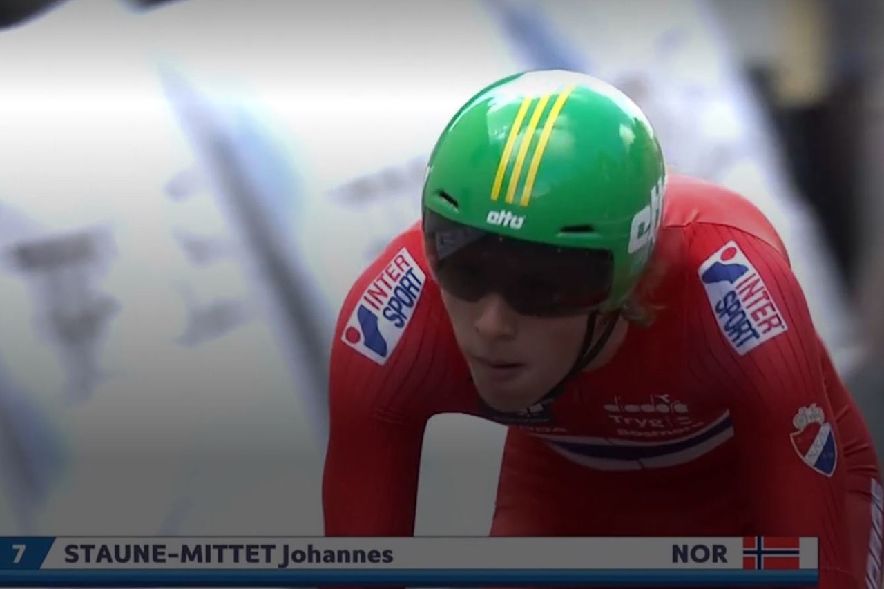 EM-DEBUTANT: Johannes Staune-Mittet fra Lillehammer CK ble beste norske blant juniorgutta på EM-tempoen i Nederland. Foto: NCF