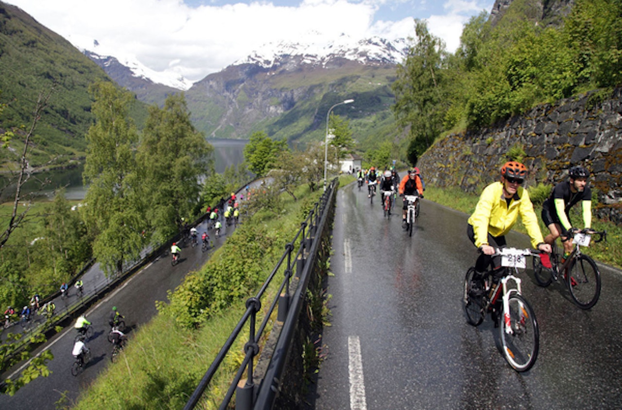 BRATT: Nibberittet etter cirka 1km fra start. Foto: Frank Maråk BRATT: Nibberittet etter cirka 1km fra start. Foto: Frank Maråk