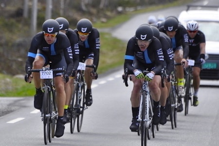 STRIGLA: Catsj 4:59:59 har øvd rikelig siden første forsøk på å bryte 5-timersgrensa på Hovden Tour. Foto: Bixi Robertsen STRIGLA: Catsj 4:59:59 har øvd rikelig siden første forsøk på å bryte 5-timersgrensa på Hovden Tour. Foto: Bixi Robertsen