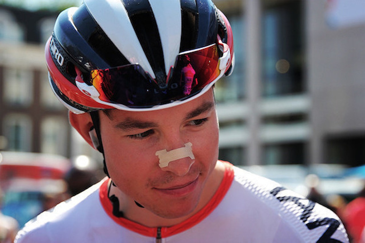 SULTEN: Vegard Stake Laengen er ikke helt fornøyd med prestasjonene han har levert så langt i Giro d’Italia. Foto: IAM Cycling.