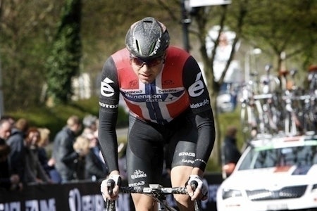EDVALD x 2: For andre dag på rad tråkket Edvald Boasson Hagen først over målstreken. Foto: Cor Vos. EDVALD x 2: For andre dag på rad tråkket Edvald Boasson Hagen først over målstreken. Foto: Cor Vos.